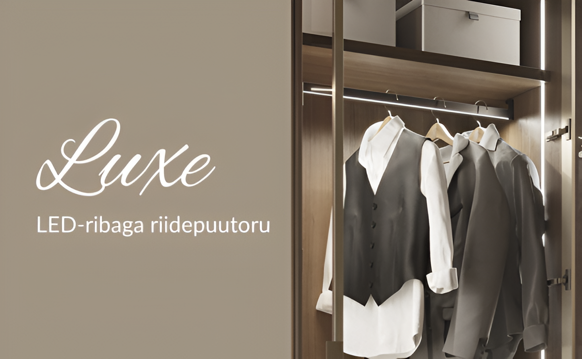 LUXE LED riidepuutoru